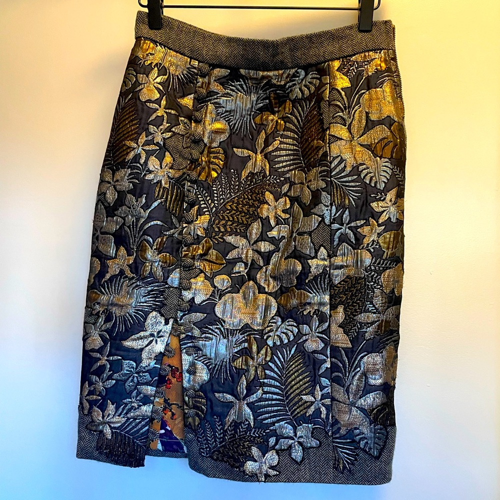 Hemant & Nandita wool blend pencil skirt Size 2